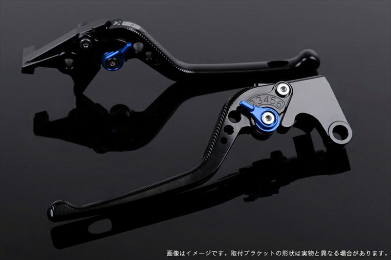 【5日前後で発送】 ハンドル エスエスケイ スピードラ アジャストレバー 3D ロング ブラック/ブルー MT-01 04-09 VMAX1700 09-13 YA0404805-BE 4589995467365 取寄品