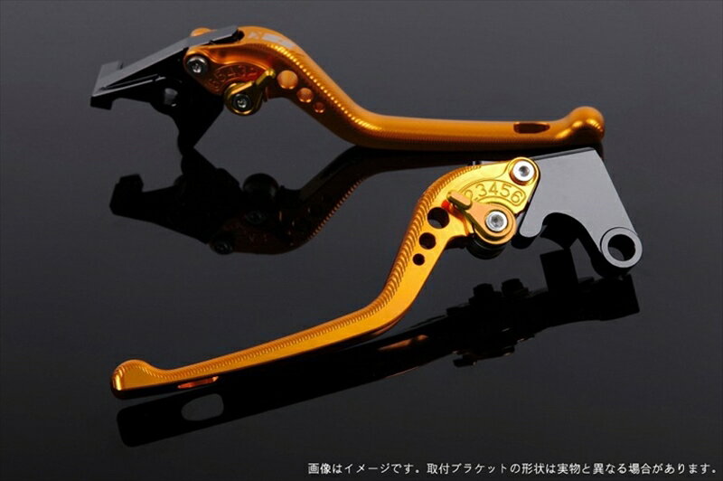 【5日前後で発送】 ハンドル エスエスケイ スピードラ アジャストレバー 3D ロング ゴールド/ゴールド MT-01 04-09 VMAX1700 09-13 YA0404807-GD 4589995467495 取寄品