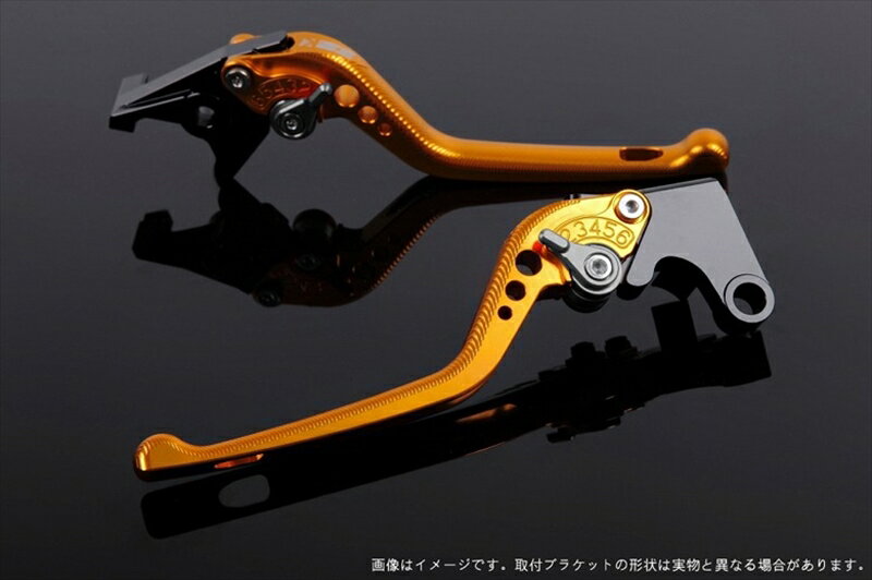 ハンドル エスエスケイ スピードラ アジャストレバー 3D ロング ゴールド/チタン MT-01 04-09 VMAX1700 09-13 YA0404807-TM 4589995467525 取寄品