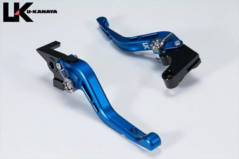 バイクパーツ ハンドルユーカナヤ レバーセット GPタイプ/ショート BL/TIKA081-011-0614 4550255991005(ツヤケシ) エリミネーター400/SE 23-