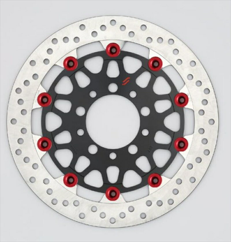 サンスター ブレーキ サンスター プレミアムR 5.0mm フルフローティング (φ300)ピン:レッド LM301F-RD 4589719013694 取寄品