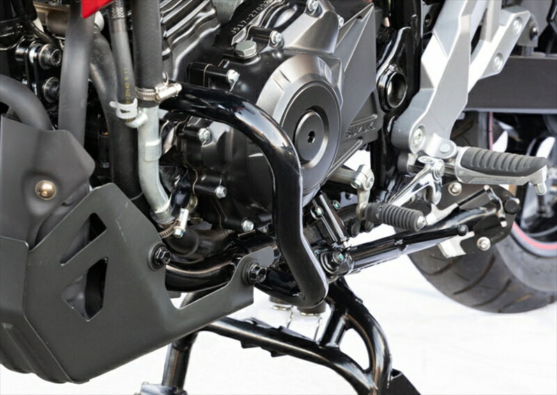 【5日前後で発送】 外装 キジマ エンジンガード ブラック V-Strom250 DS11A/12E 405-2292 4934154176600 取寄品