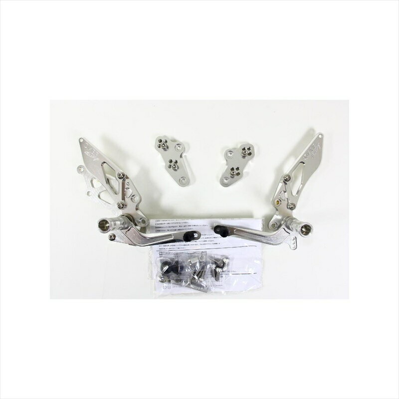 バイクパーツ ステップオーヴァーレーシング バックステップ 4POS シルバー51-69-01 4539770104022Ninja250R