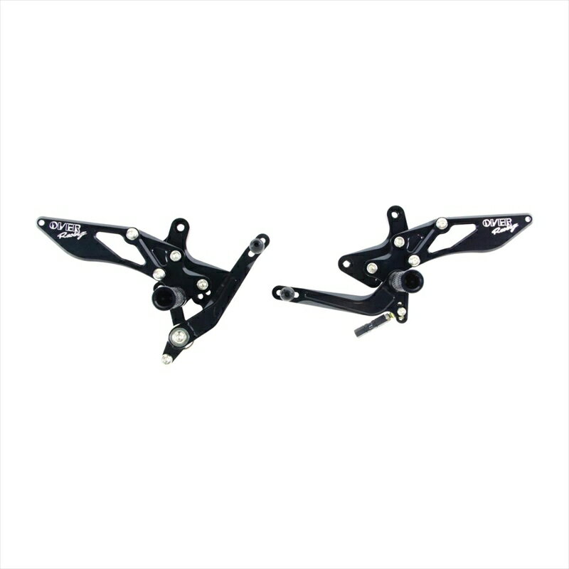 バイクパーツ ステップオーヴァーレーシング バックステップ 4POS/BLK51-792-01B 4539770112065Z1000 14/Ninja1000 11-14