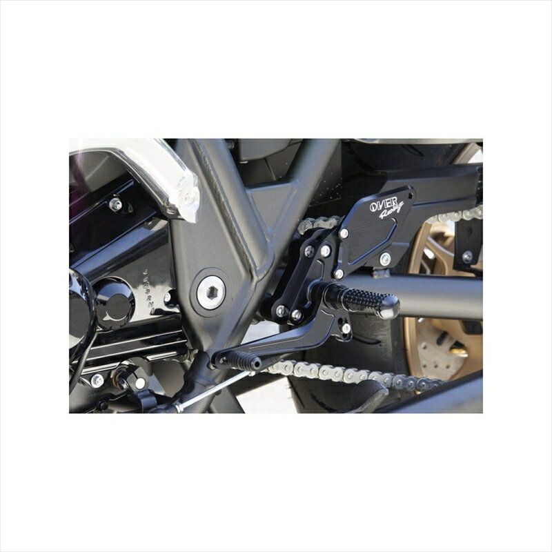 バイクパーツ ステップオーヴァーレーシング バックステップ BLK51-811-01B 4539770112928ZRX1200/ZRX1200 DAEG