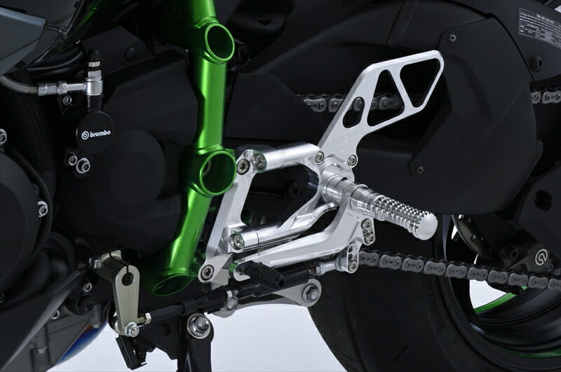 バイクパーツOVER RACING(オーバーレーシング) バックステップ 4P SIL 51-87-014539770113703
