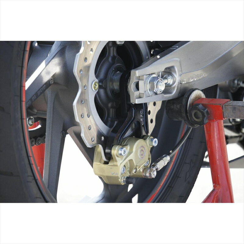 バイクパーツ オーヴァーレーシング Rキャリパーサポート BLK83-02-21B 4539770116612ブレンボ2P(カニ)用 CBR250RR
