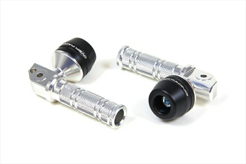 バイクパーツOVER RACING(オーバーレーシング) タンデムステップ スライダー ブラック 59-22-02B453977..