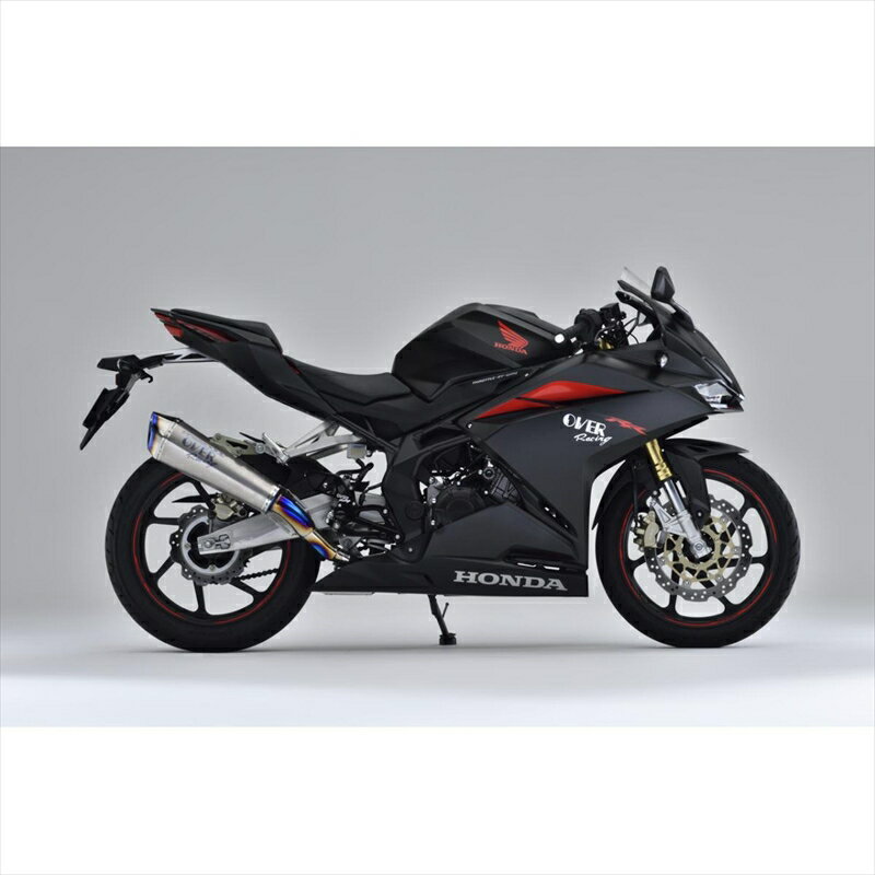 バイクパーツ マフラーオーヴァーレーシング TT-Formula RS+PRO チタン S/O17-02-12 4539770117671CBR250RR 17-19