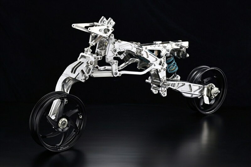バイクパーツ 外装オーヴァーレーシング OV-36A フレームキット シルバーホイール 64-01-36AS 4539770117954MONKEY用エンジン対応