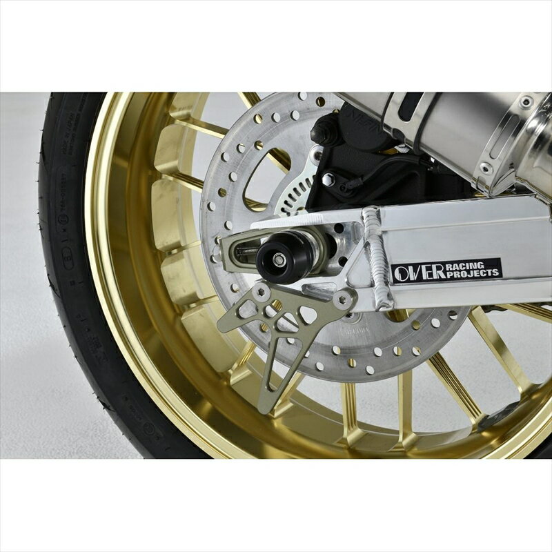 バイクパーツ 外装オーヴァーレーシング リアアクスルスライダー59-811-031 4539770121470ZRX1100/1200/DAEG/ゼファー1100/XJR1300