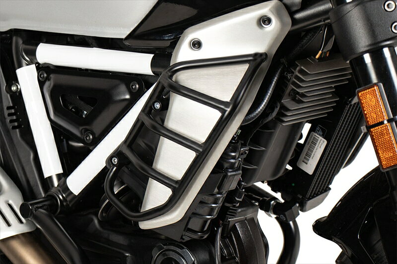 バイクパーツHEPCO&BECKER(ヘプコアンドベッカー) ラジエーターガード ブラック 42237654 00 014550646..