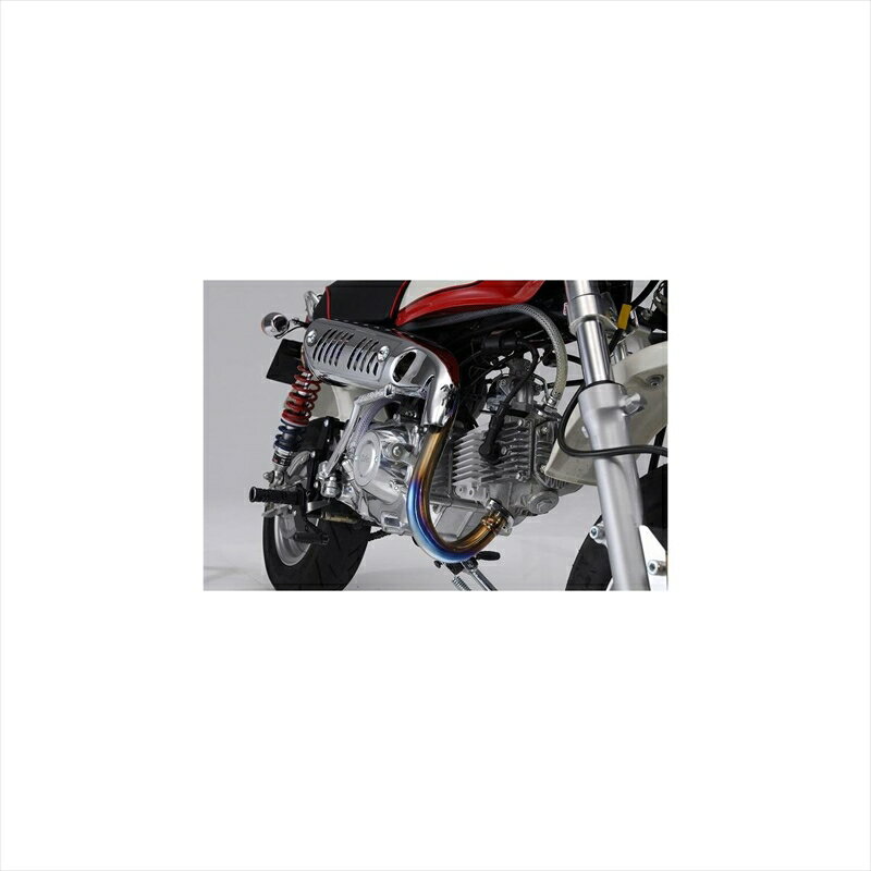 バイクパーツ マフラーオーヴァーレーシング 手曲チタンアップマフラー13-01-28 4539770087547MONKEY