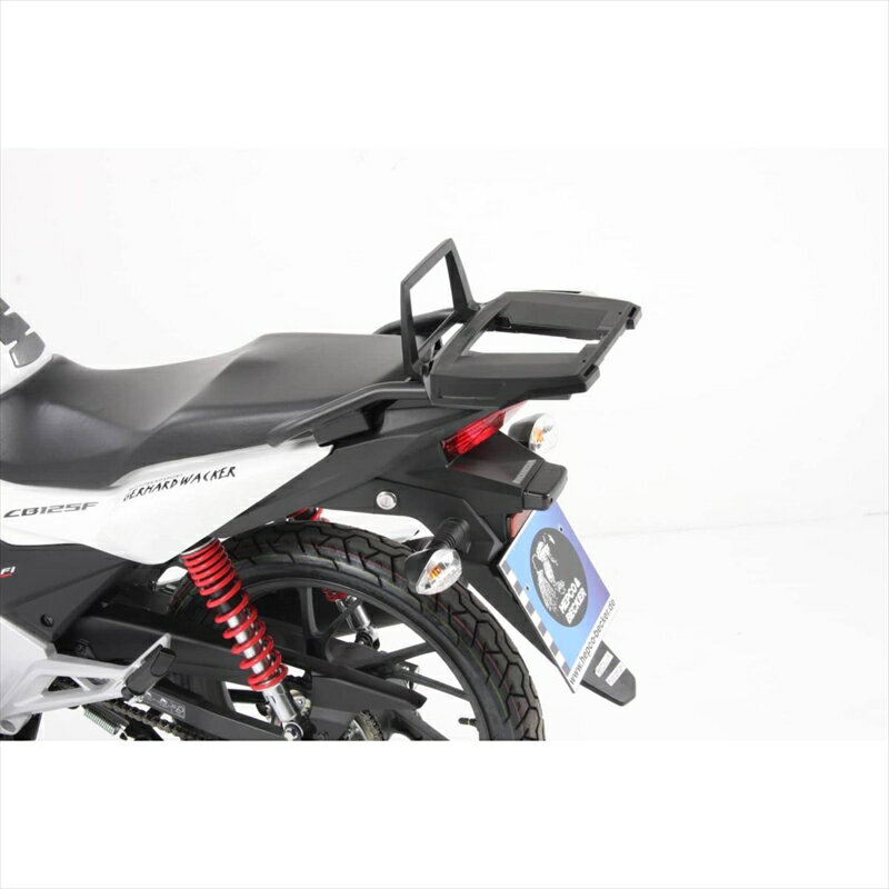 バイクパーツHEPCO&BECKER(ヘプコアンドベッカー) トップケースキャリア アルラック ブラック 650139 01 014550646049360CB125F 15-20