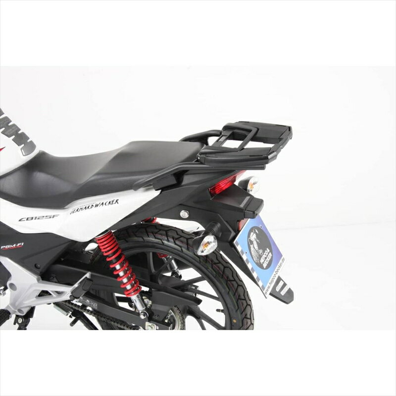 バイクパーツHEPCO&BECKER(ヘプコアンドベッカー) トップケースキャリア イージーラック ブラック 661139 01 014550646049377CB125F 15-20