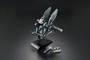 バイクパーツOVER RACING(オーバーレーシング) バックステップ 4ポジション ガンメタ51-86-01GM4539770126598
