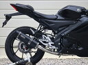 マフラー ダブルアールズ フルEX SS-OVAL F-BLACK TITAN YZF-R125/MT-125 8BJ-RE45J /YZF-R15 8BK-R...