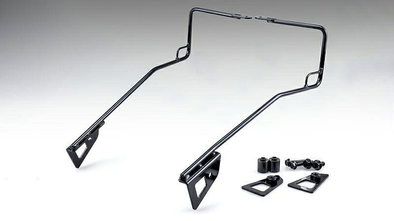 【5日前後で発送】バイクパーツ KIJIMA(キジマ) バッグサポート マットブラック210-49974934154205577