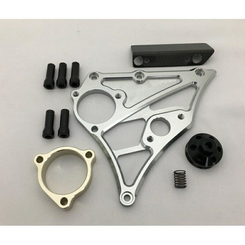 バイクパーツ 駆動系ケイファクトリー Fスプロケットカバー M.SLV 112FZAQ016N 4582215510780