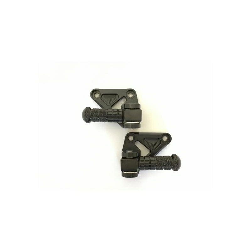 バイクパーツ ステップケイファクトリー タンデムステップキット スーパーブラック 103VZAP003R 4582215510896