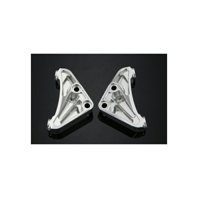 バイクパーツK FACTORY(ケイファクトリー) Fラジアルキャリパーサポート SLV 152VZCS003N4582215511374ZRX1200 オーリンズ正立