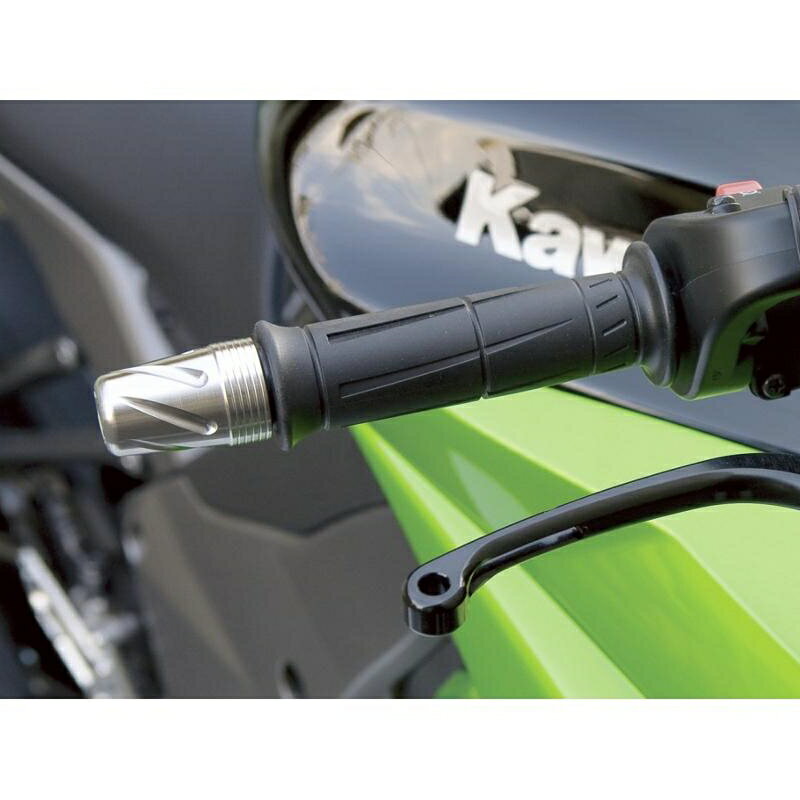 バイクパーツ ハンドルケイファクトリー ビレットバーエンド Hタイプ 000HZCJ010Z 4582215600580