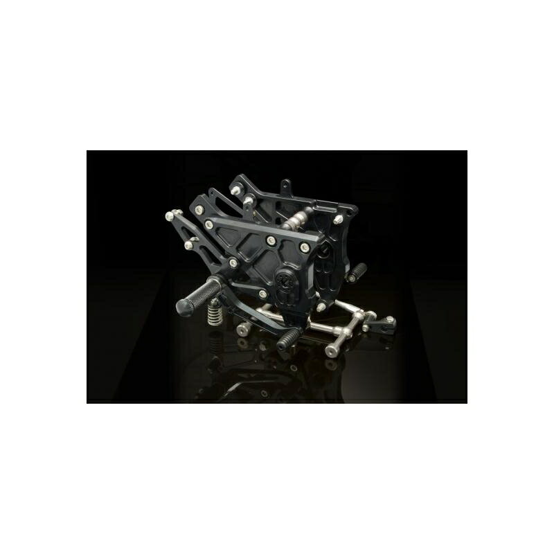バイクパーツK FACTORY(ケイファクトリー) NEWライディングステップ スーパーBLK 112MZBR084R4582215601785GPZ900R A7-