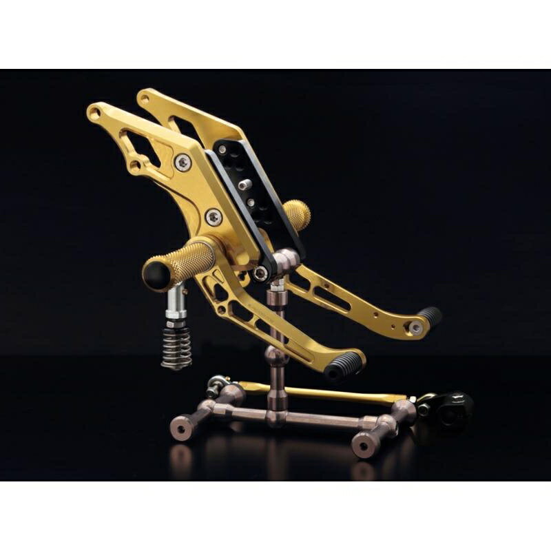 バイクパーツK FACTORY(ケイファクトリー) NEWライディングステップ S.GLD 103MZBR07444582215603994ZRX1200DAEG