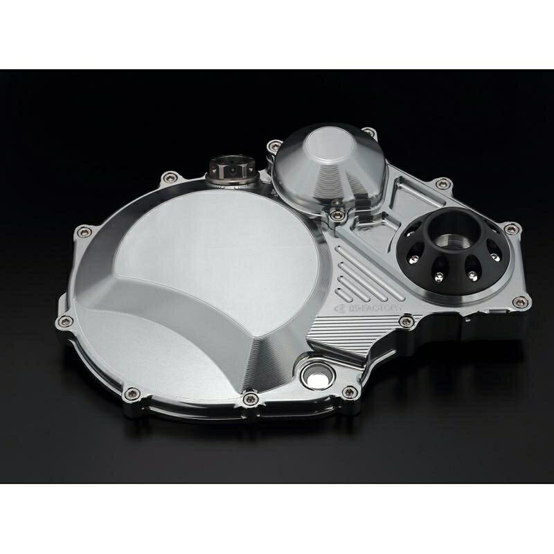 バイクパーツ 駆動系ケイファクトリー クラッチカバー SLV TYPE-2 000IZDP009H 4582215604113