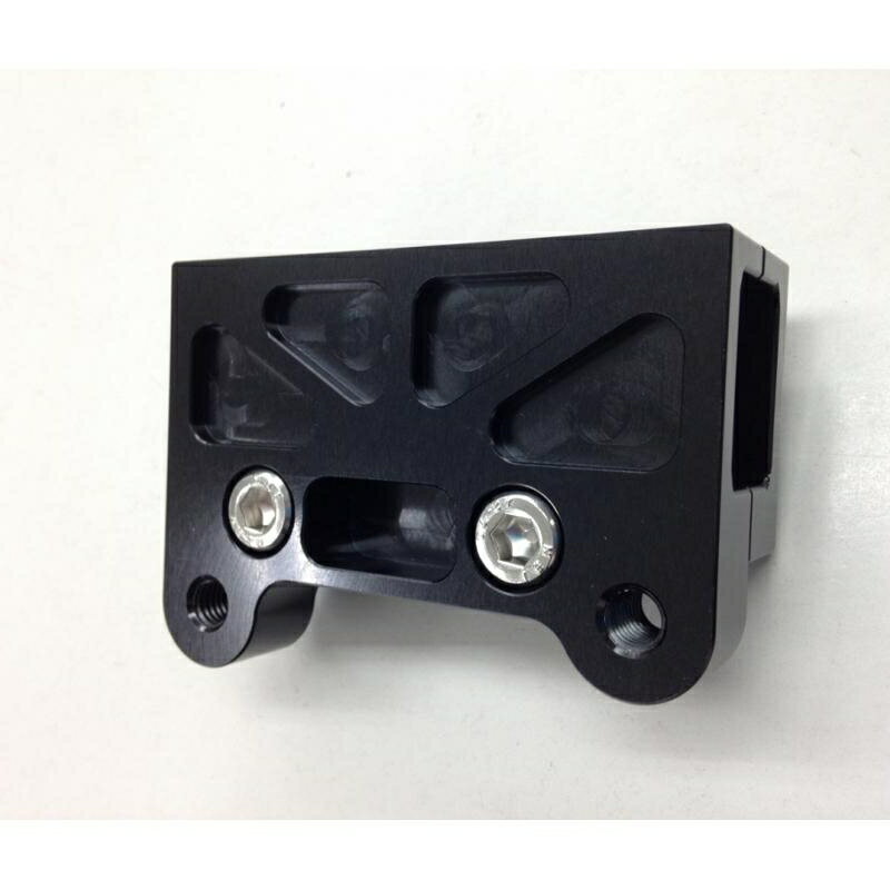 バイクパーツ マフラーケイファクトリー サイレンサー用ステーベース スーパーBLK 112WZAO033Z 4582215..