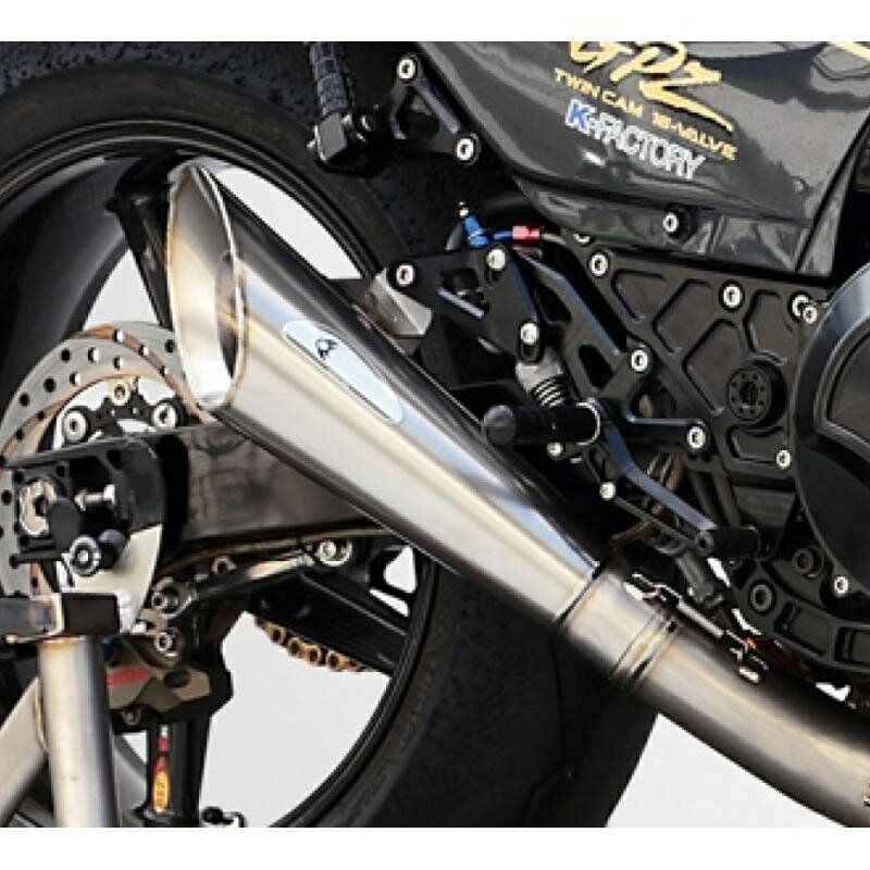 バイクパーツK FACTORY(ケイファクトリー) メガホンサイレンサー チタン 000PNZBYFK00004582215607626汎用 φ60.5