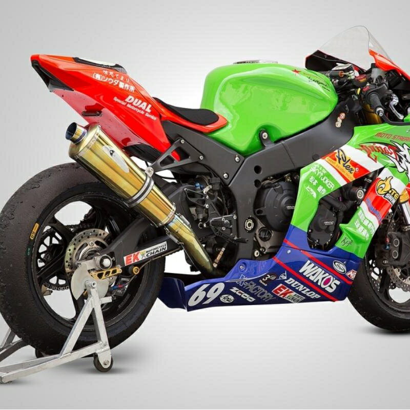 マフラー ケイファクトリー K-FACTORY チタンフルエキゾースト D-Header レース用 ZX-10R 16- 176KJPABBM0900 4582215611029 取寄品