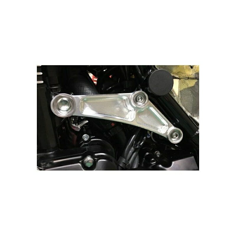 バイクパーツ 外装ケイファクトリー エンジンハンガーリア ブラック 179VZBG014R 4582215613207