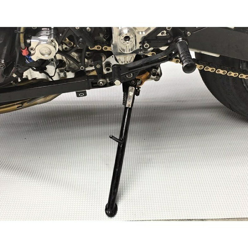 バイクパーツ 外装ケイファクトリー スチール製サイドスタンド112YZDU007B 4582215616765
