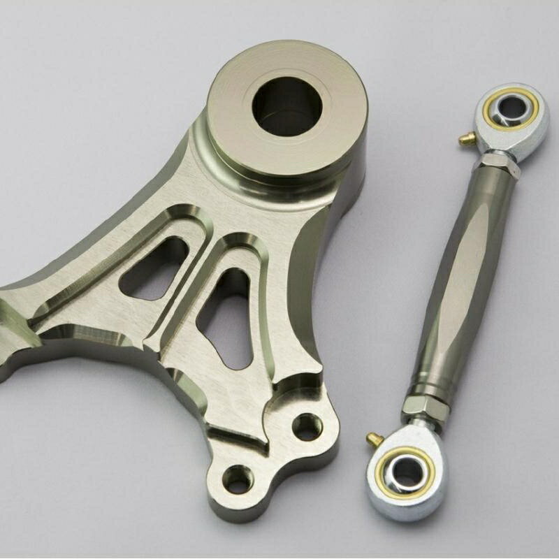 バイクパーツK FACTORY(ケイファクトリー) リアキャリパーサポート ブレンボヨウ 112VZBA002C4582215622667GPZ900R(K-FACTORY製スイングアーム用)