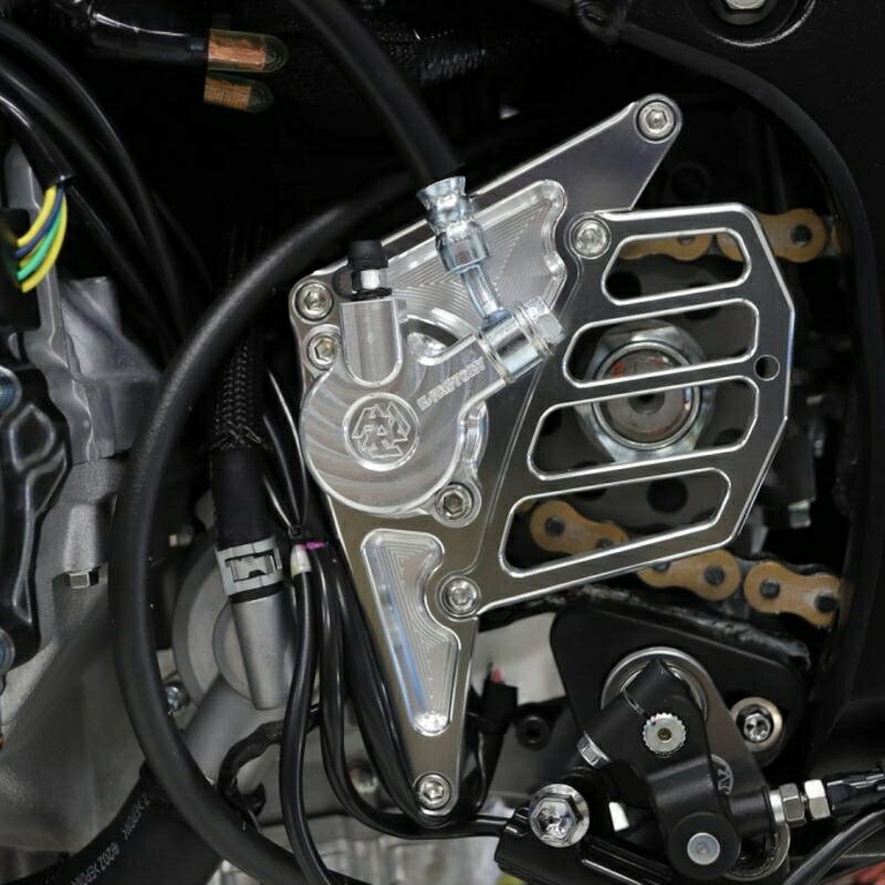 バイクパーツ ケイファクトリー フロントスプロケットカバー メタリックSLV 268FZAQ029N 4582215623695