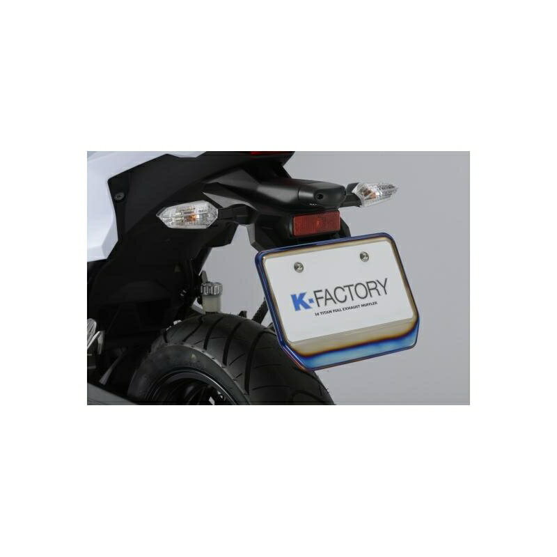 バイクパーツ 電装系ケイファクトリー チタニウムホルダープレート チタンヤケイロ 002WZAE002P 4582215492208