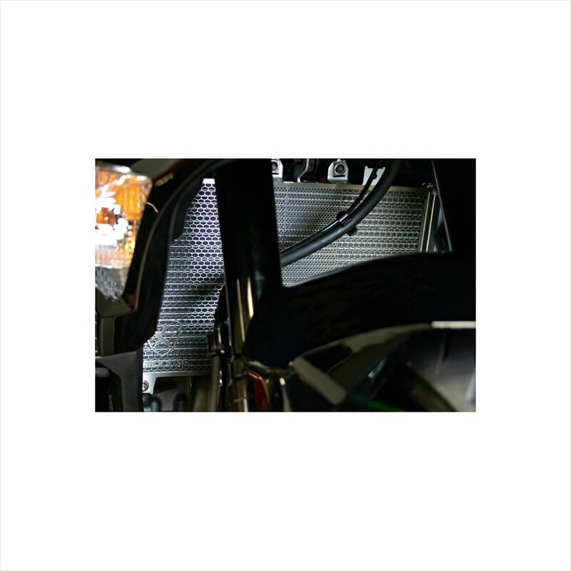 バイクパーツ 冷却系トリックスター ラジエターコアガード ブラックメッキAVHG-034-BM 4573269990604Ninja ZX-25R