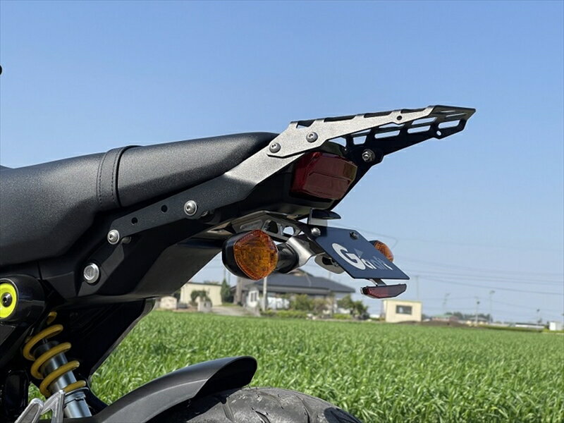 【5日前後で発送】 外装 ジークラフト G-クラフト ビレットライセンスホルダー GROM 21-(JC92) 32407 4522285324078 取寄品