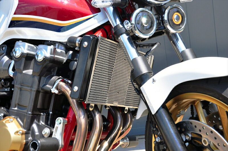 【5日前後で発送】バイクパーツ 冷却系MORIWAKI ENGINEERING(モリワキエンジニアリング) ラジエターコアガード SLVER 01911-201T6-004527350158268