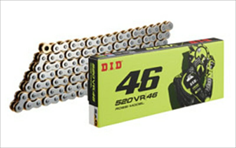 バイクパーツ チェーン ドライブベルト 駆動系ディーアイディー VR46 S＆G 525チェーン 106L525VR46 S&G 4525516249188