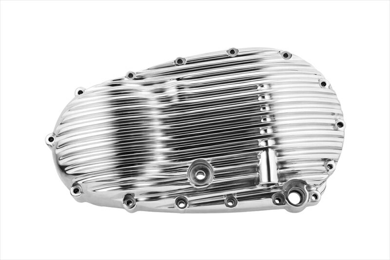 バイクパーツ モートーン クラッチカバー リブ アルミ ポリッシュMMU063 4550255827076