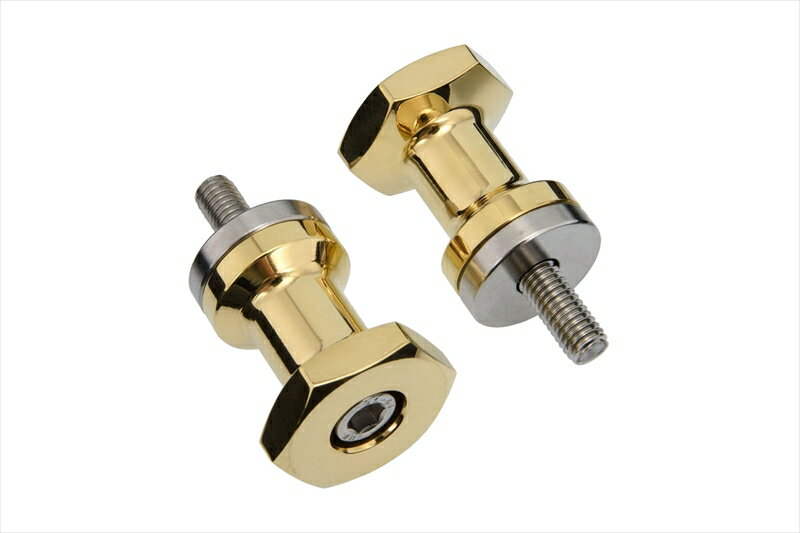 【5日前後で発送】バイクパーツMOTONE CUSTOMS(モートーン) スタンドフックボルト ブラスMMU0674550255833428