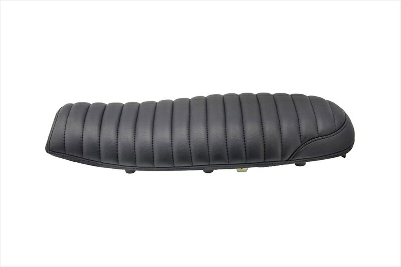 バイクパーツMOTONE CUSTOMS(モートーン) シート スキニー KRAIT リブ ブラックMSM0154550255838409