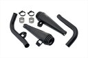 バイクパーツMOTONE CUSTOMS(モートーン) スリップオンマフラー SATURN V ブラックMTE1554550255838539(2)