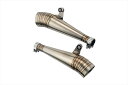 バイクパーツMOTONE CUSTOMS(モートーン) スリップオンマフラー ODIN GPスタイルMTE1764550255838584(2)