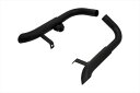 バイクパーツMOTONE CUSTOMS(モートーン) スラッシュカットマフラー MAYHEM ブラックMTE1964550255838652(2)