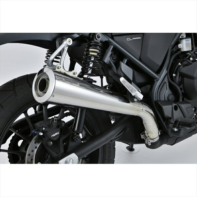 バイクパーツ マフラーオーヴァーレーシング Highlander スリップマフラー17-091-01 4539770128363CL500 23-
