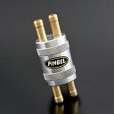 バイクパーツ 外装ピンゲル PINGEL インラインフィルター 2IN-2OUTポリッシュ39-SS22 4547567938637