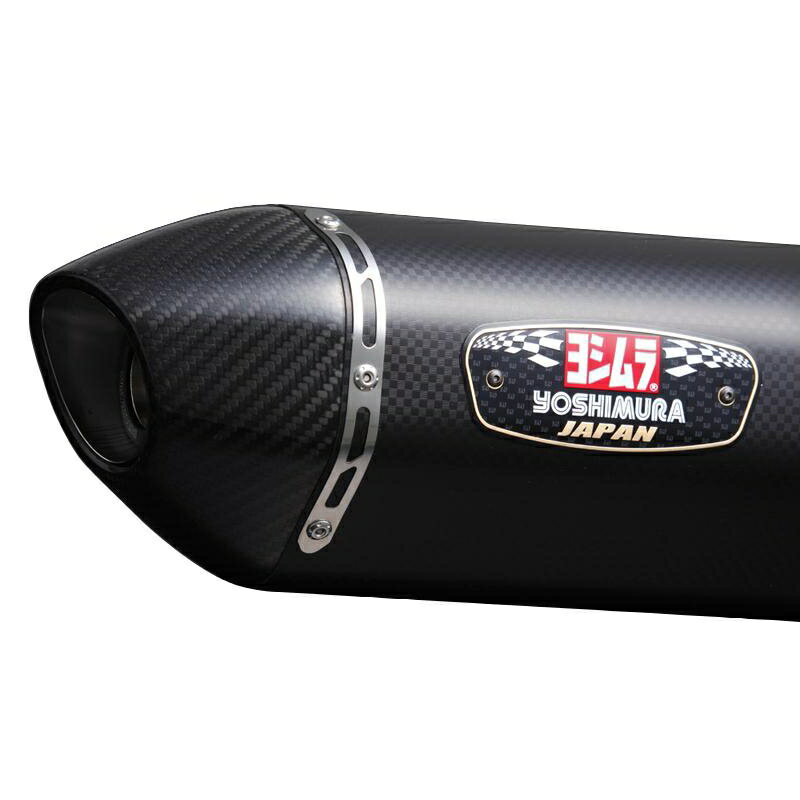バイクパーツ マフラーヨシムラ S/O R-77Sサイクロン/カーボン SMC110-109-5120 4560297548709ADDRESS V125S 10